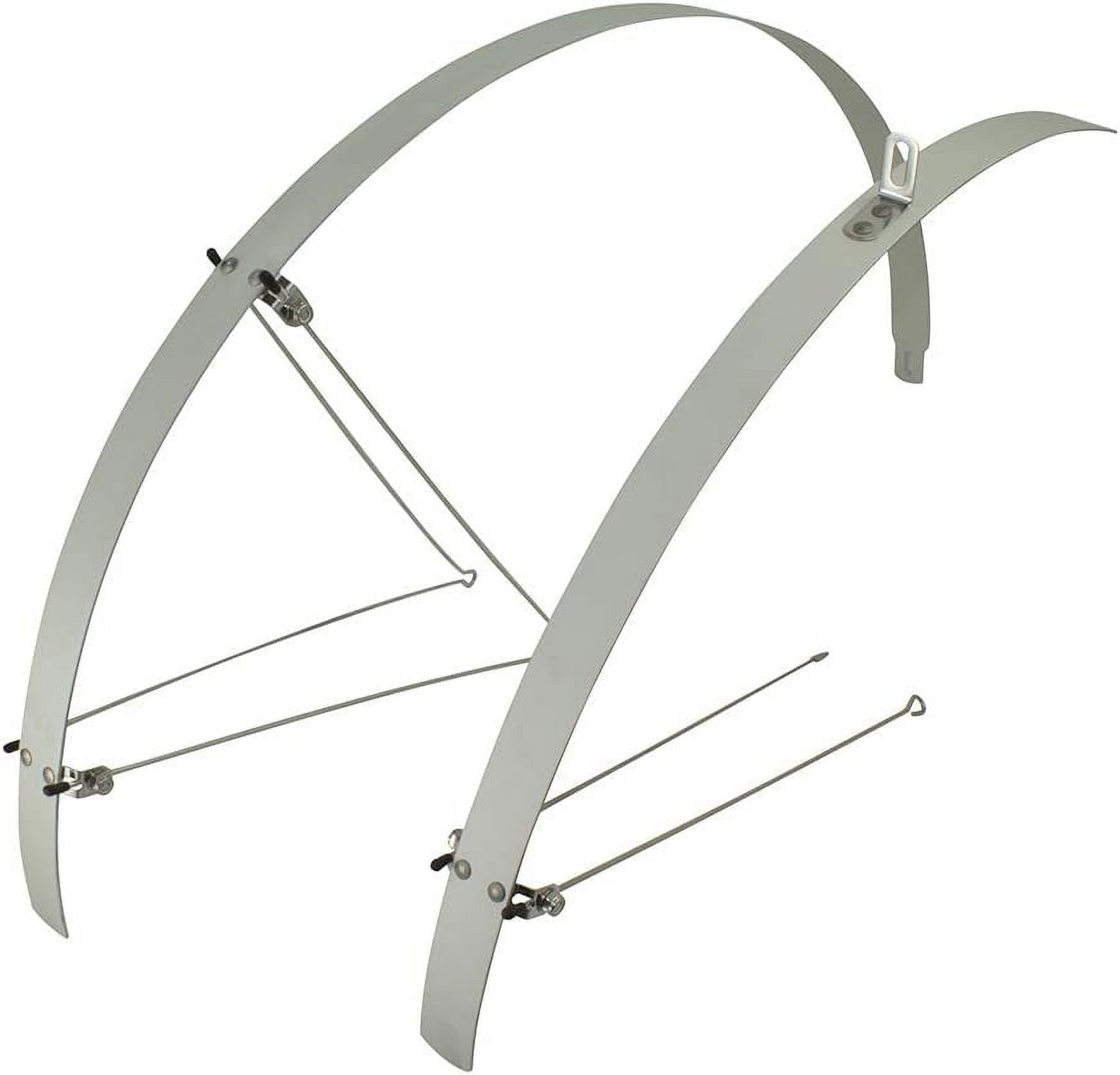 700C Silver Alloy Fender Set D111039