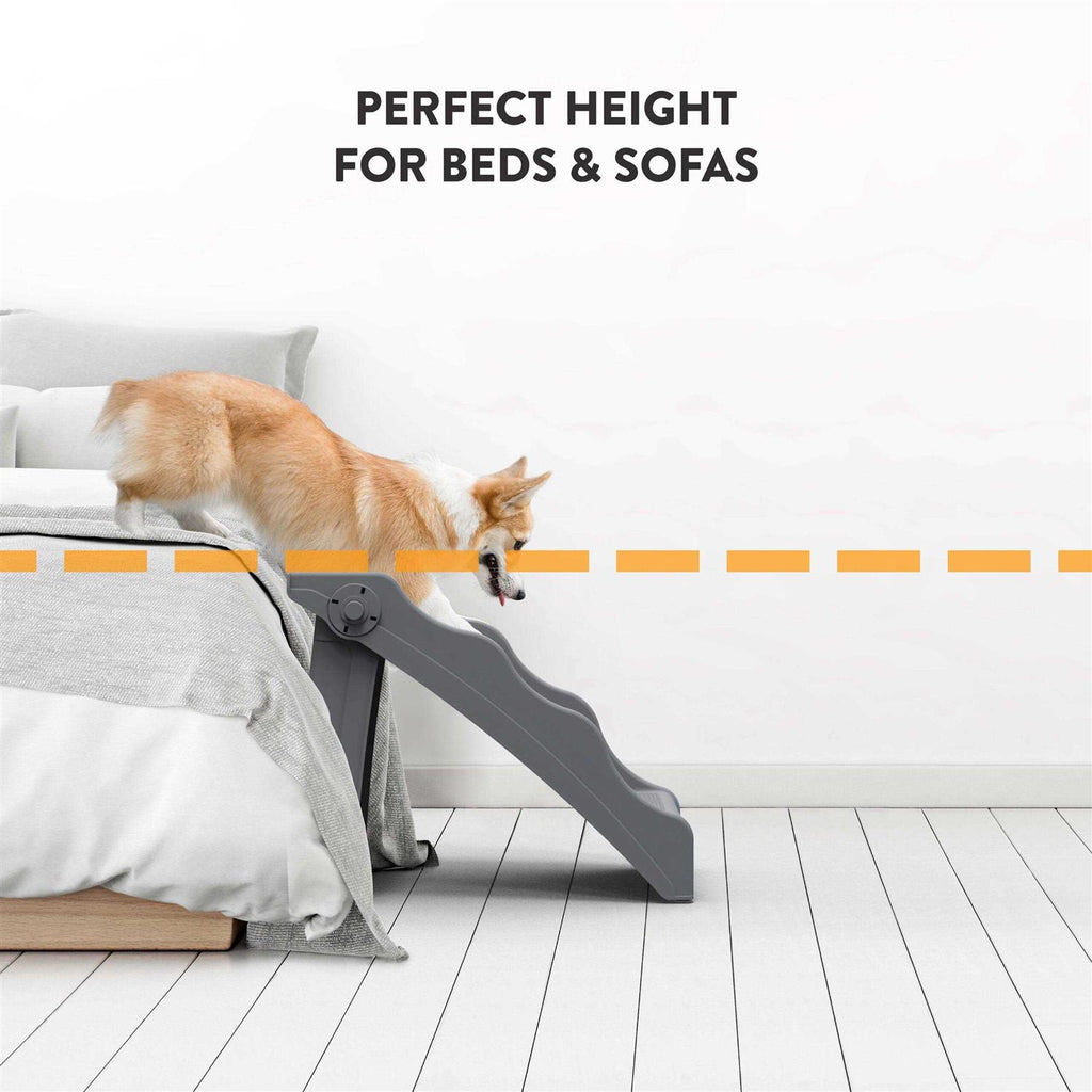 Foldable 4-Step Dog Pet Steps with Non-Slip Treads O4662