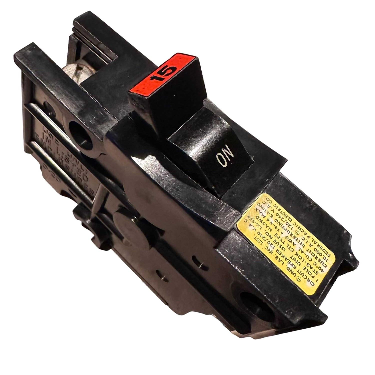 15A 120V 1P 15AMP STAB-LOK Circuit Breaker I98284
