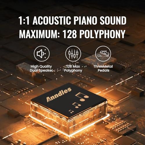 Wood Color 88 Keys Weighted Digital Piano F787618