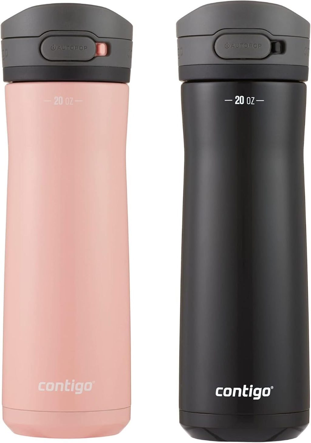 20oz Vacuum-Insulated Stainless Steel Travel Mug & Vacuum-Insulated Stainless Steel Water Bottle M910