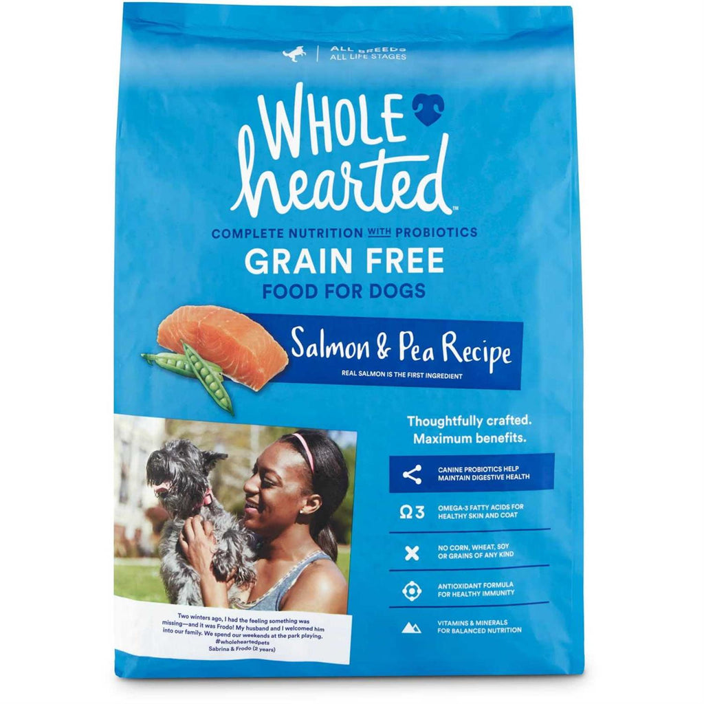 Grain Free Salmon and Pea Recipe Dry Dog Food O738000