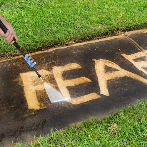 5000 PSI Adjustable Electric Pressure Washer with 33ft Pressure Hose and Foam Cannon Z529063