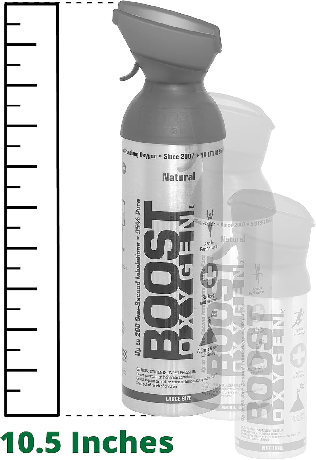 10 Liter Natural Canister 5-Pack O169