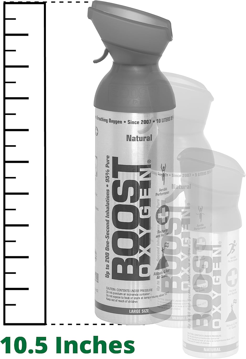 10 Liter Natural Canister 5-Pack O169