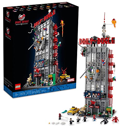 LEGO Marvel Spider-Man Daily Bugle Newspaper Office 76178 Building Set with 25 Minifigures C674186