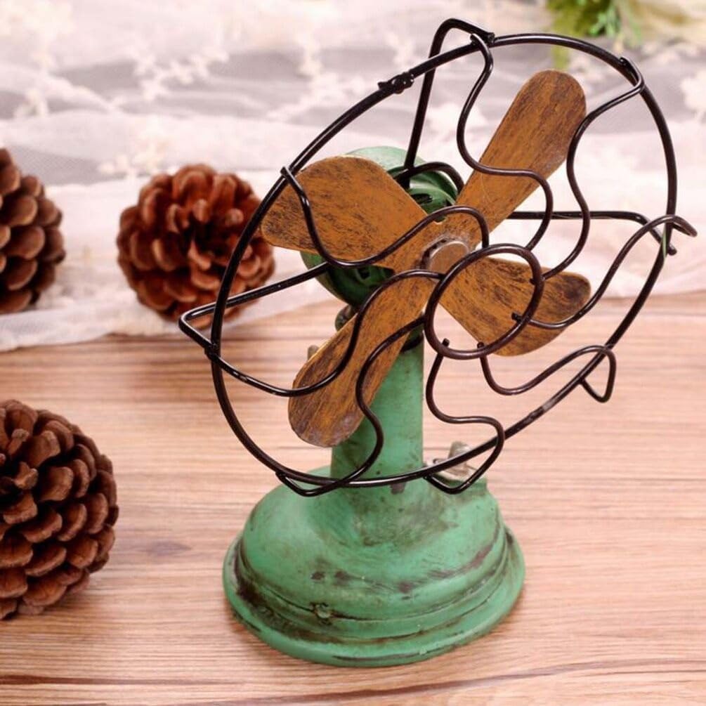 Green Plastic Oscillating Standing Fan M736779