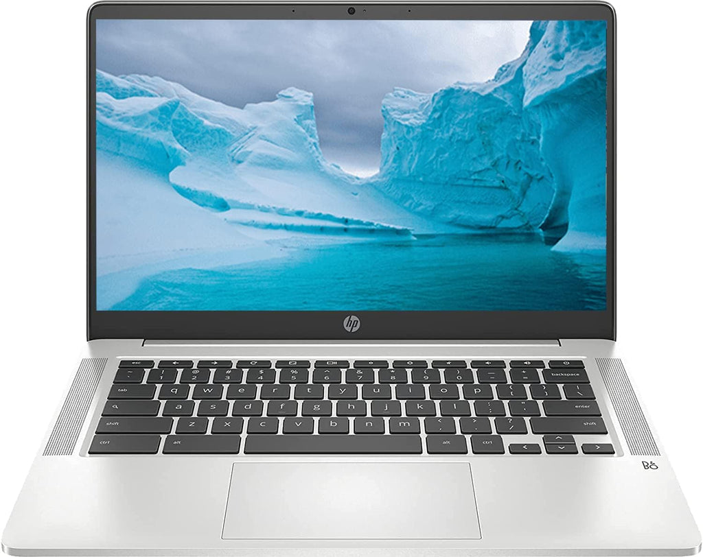 14" HD IPS Chromebook, Intel Pentium 4-Core Processor, 4GB Ram, 64GB SSD, Dale Silver, Chrome OS B8132