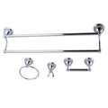 4-Piece Polished Chrome Bathroom Hardware M886843