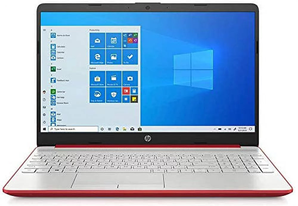 Scarlet Red 15.6" HD Laptop Computer Intel Pentium Gold 6405U 4GB DDR4 500GB HDD Intel UHD Graphics Windows 10 Q827392