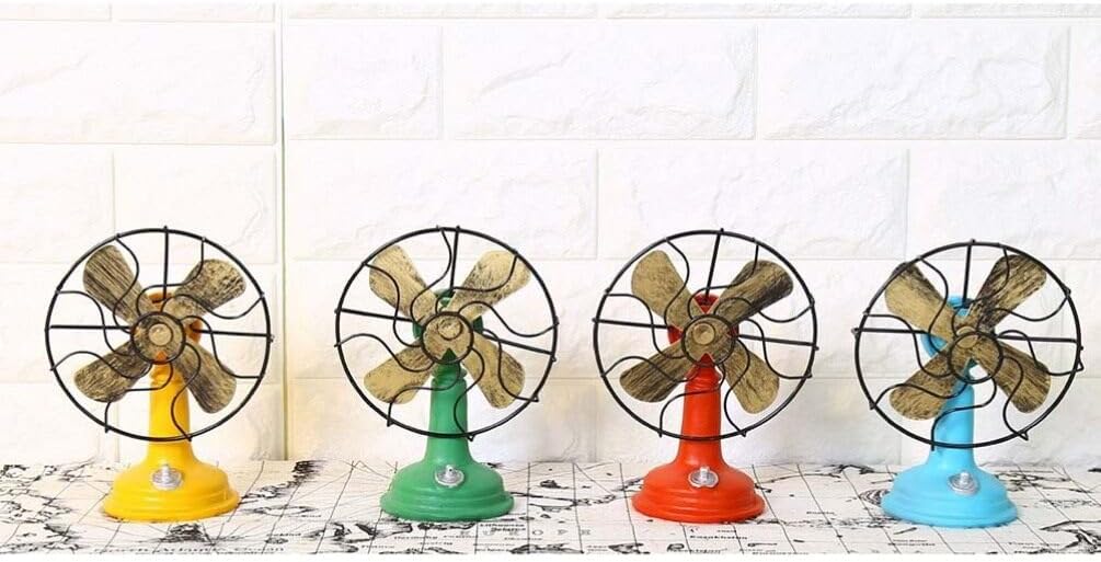 Green Plastic Oscillating Standing Fan M736779