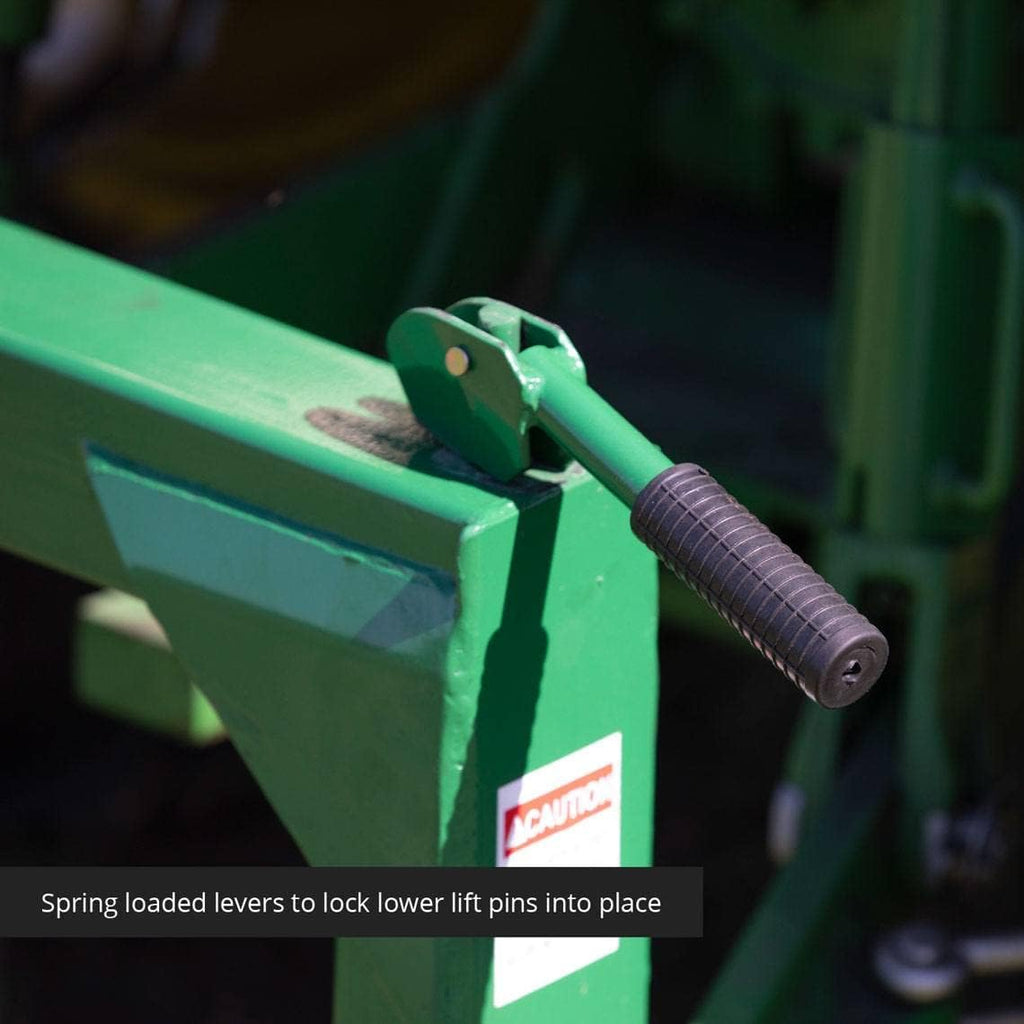 Green Steel Quick Hitch Cat 1 and Cat 2 A536153