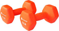 Pair of Dumbbells Set of 2 Soft Non Slip Grip Dumbbells Covered with Neoprene (12 LB) R9680