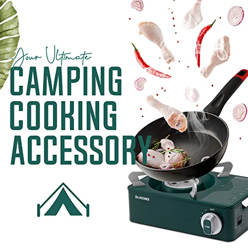 Mini Camping Stove Burner Portable Butane Stove Single Burner Camp Stove with Carrying Case O672
