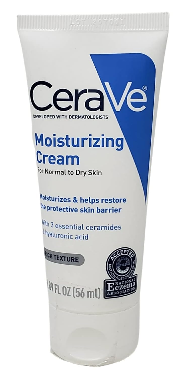 19 oz Moisturizing Cream with Pump and 1.89 oz Travel Size W746444