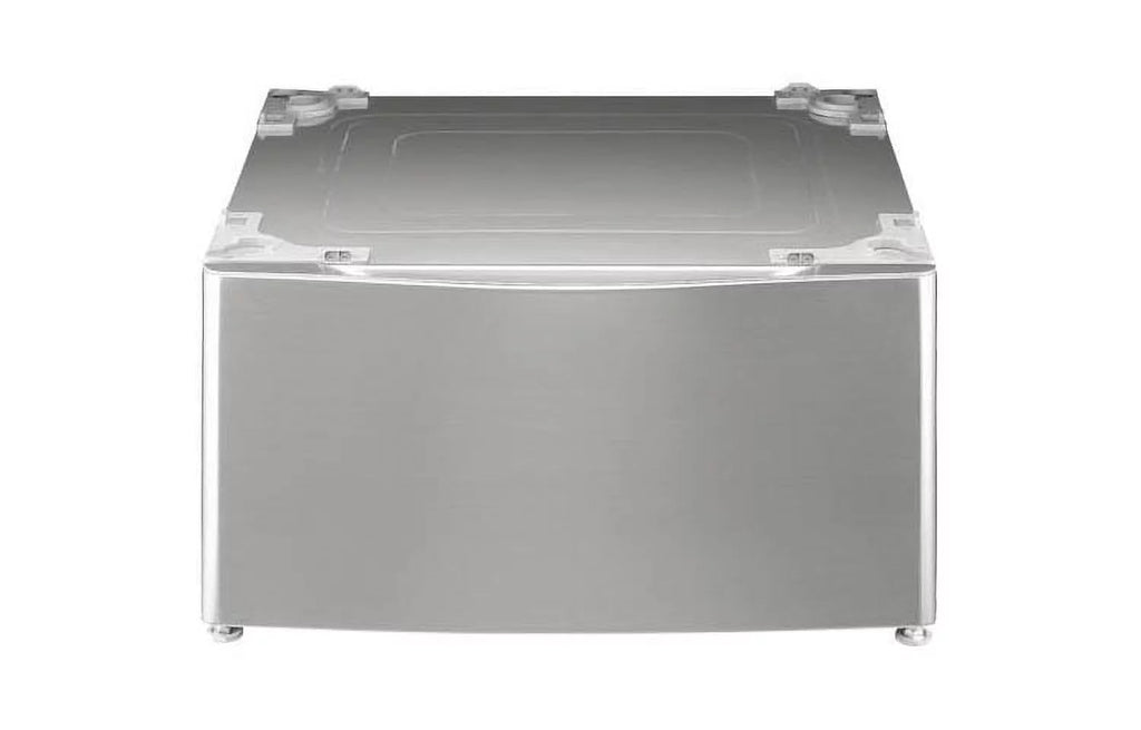 White Laundry Pedestal with Drawer I920