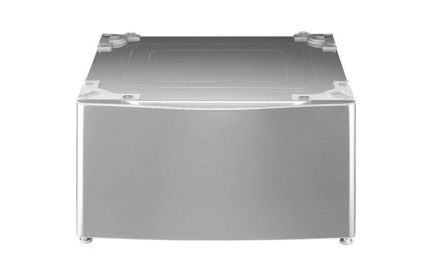 White Laundry Pedestal with Drawer I920
