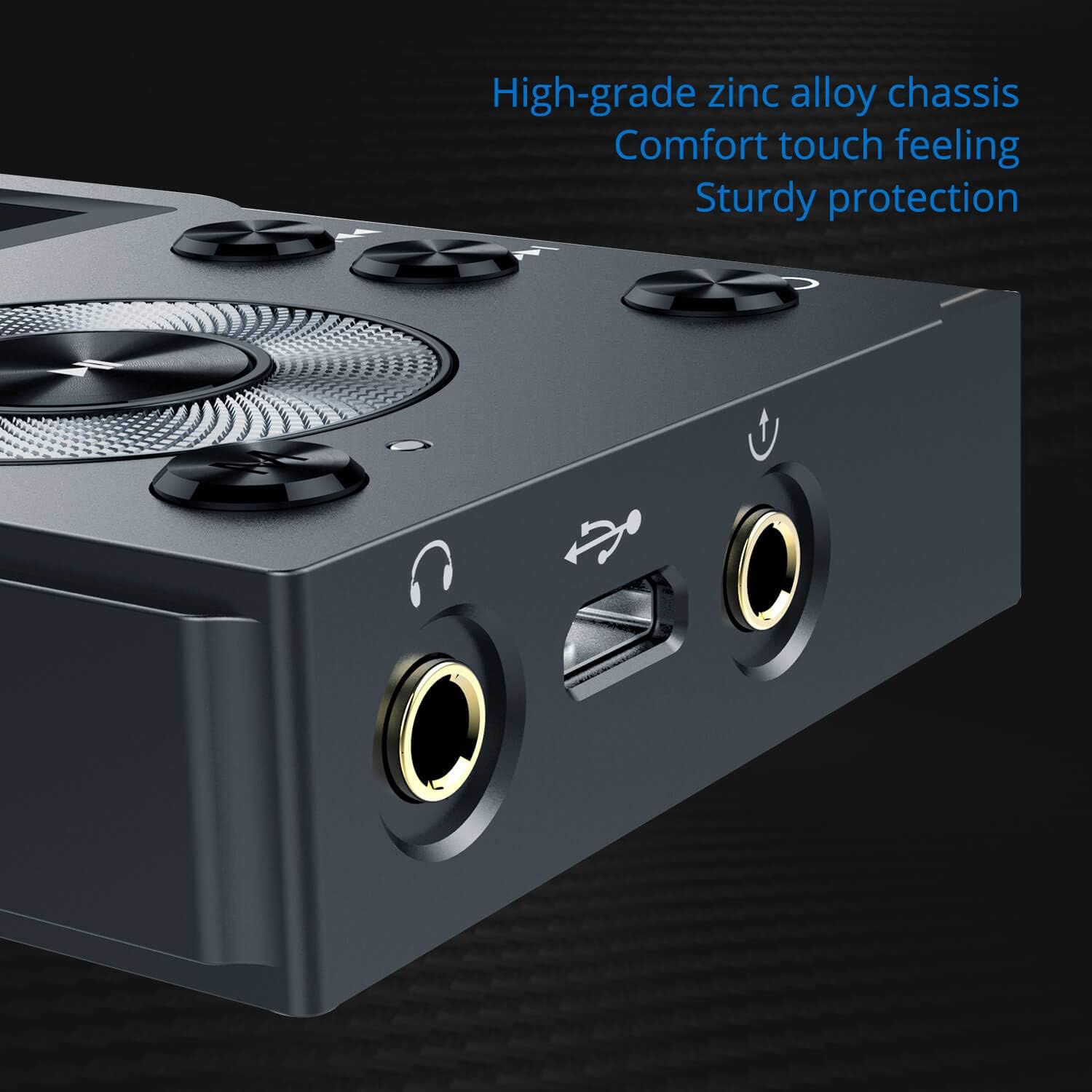 HiFi MP3 Player with Bluetooth, 32GB Memory Card B7511