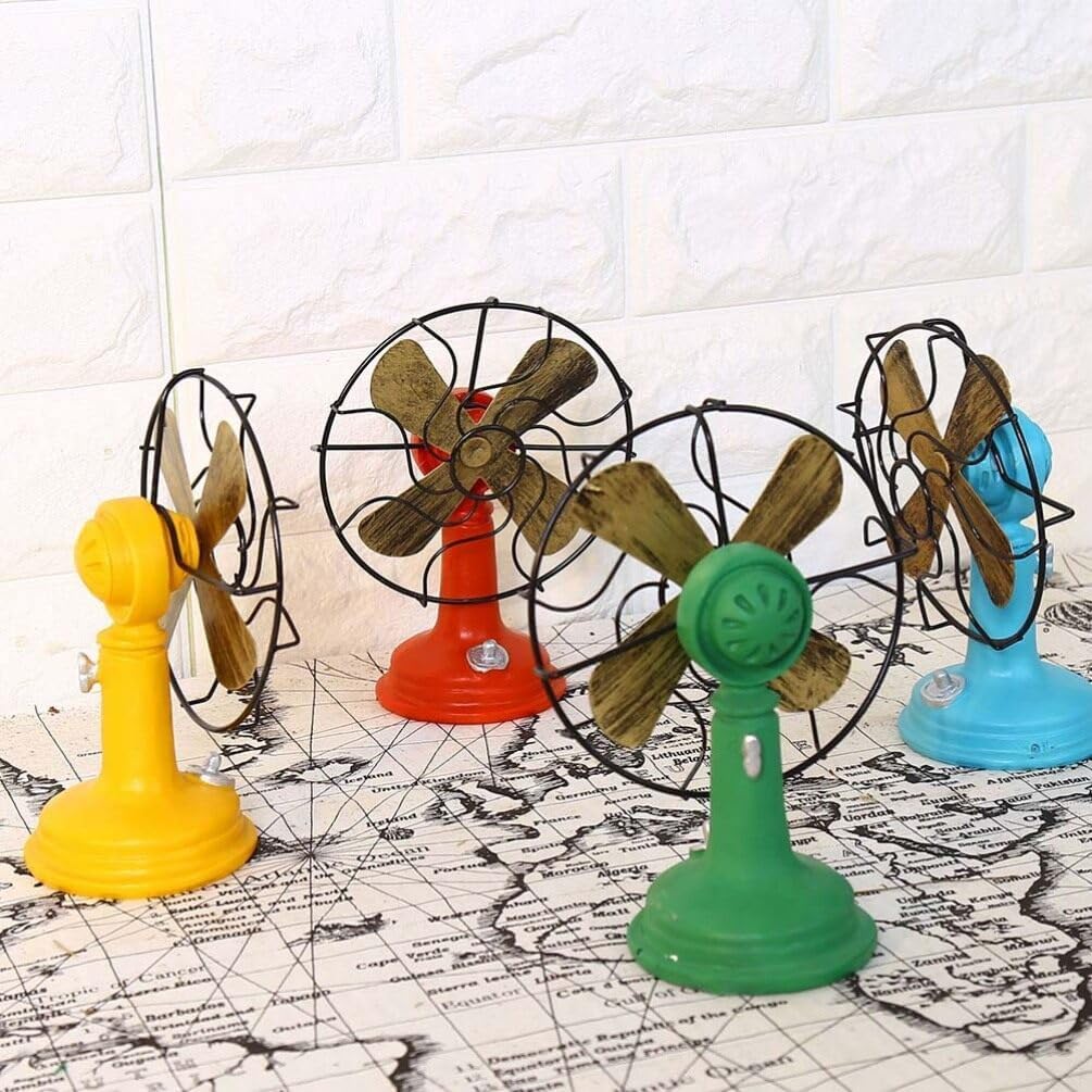 Green Plastic Oscillating Standing Fan M736779