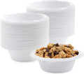 Medium Weight White Disposable 12 oz. Plastic Soup Bowls 800CT N6339