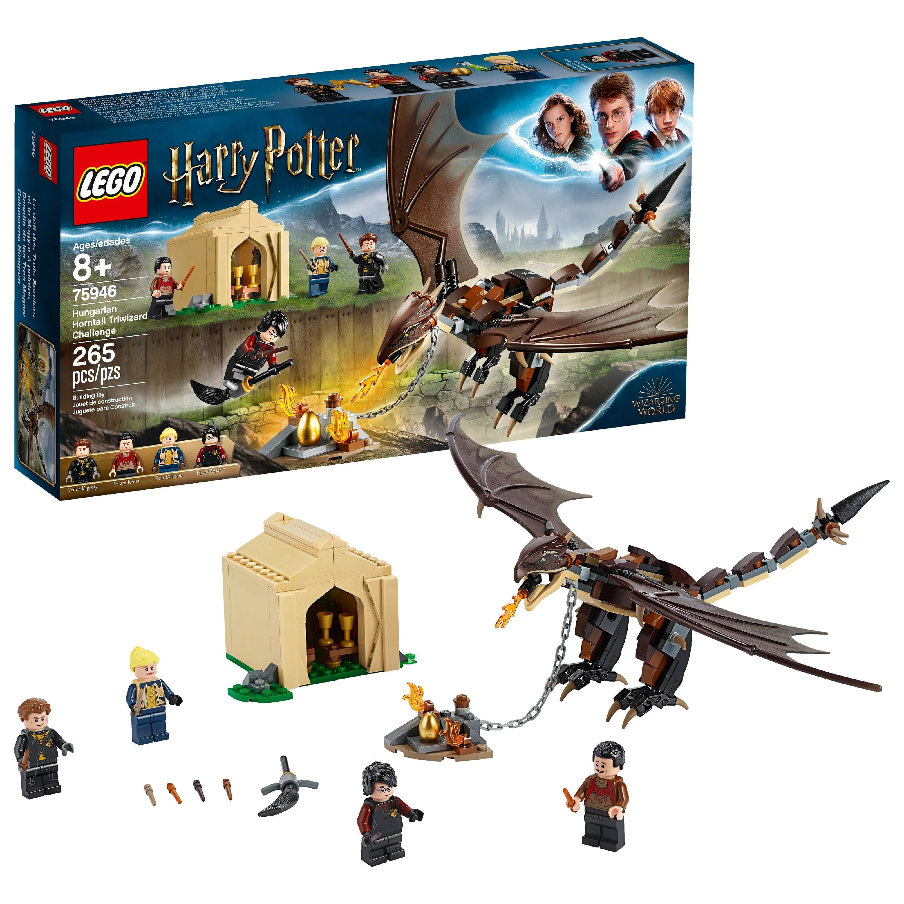 LEGO Hungarian Horntail Triwizard Challenge 265 Pieces H2633