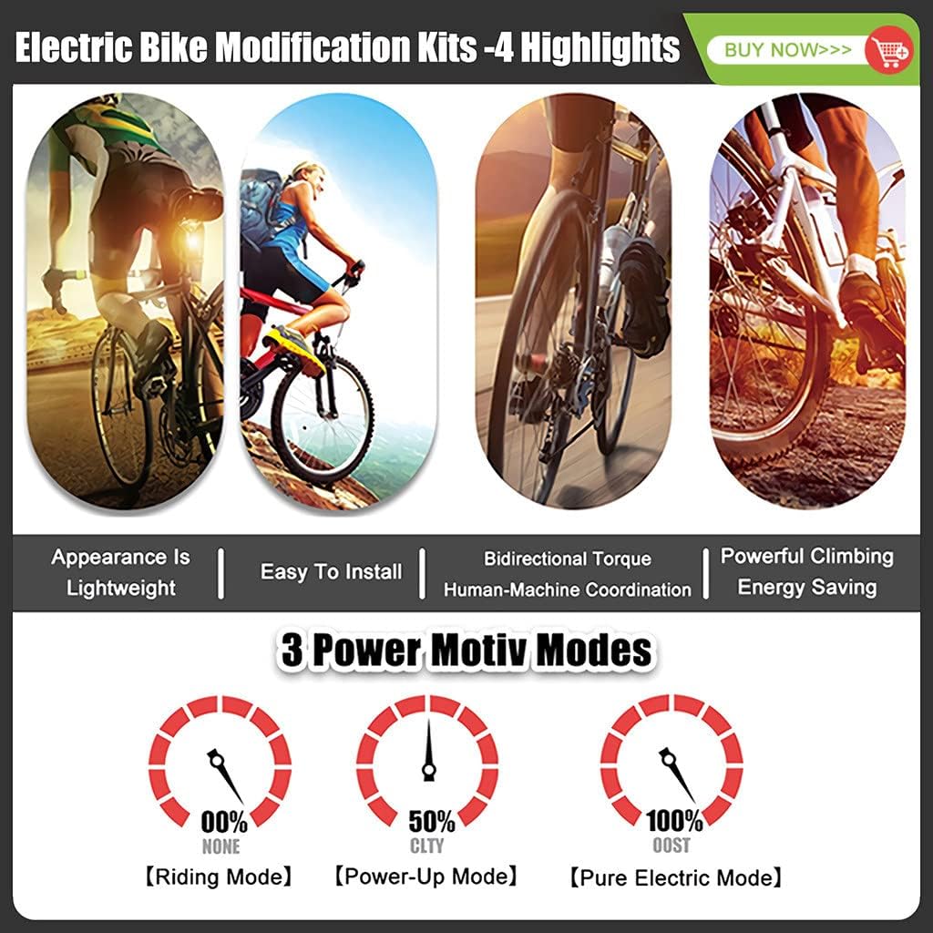 48V 500W 26 Front Wheel Electric Bicycle Motor Kit A3540