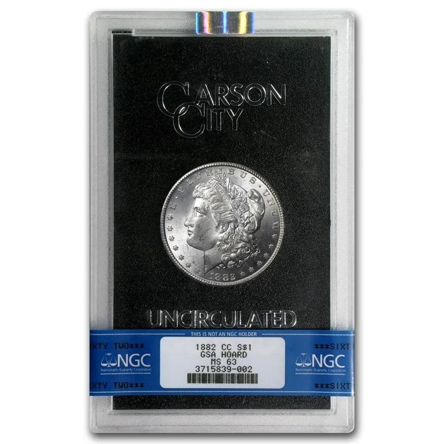 1882-CC Morgan Dollar MS-63 NGC M4191