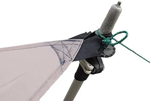Grey 8' x 10' Ultralight Silnylon Tarp V75258