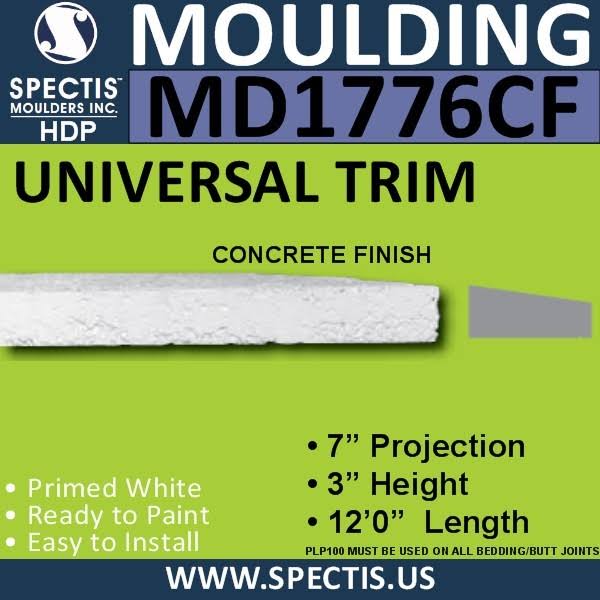 Molding Concrete Finish Sill Trim Dense Urethane L341415