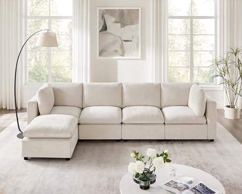 Modular Sectional Sofa with Ottoman U44914