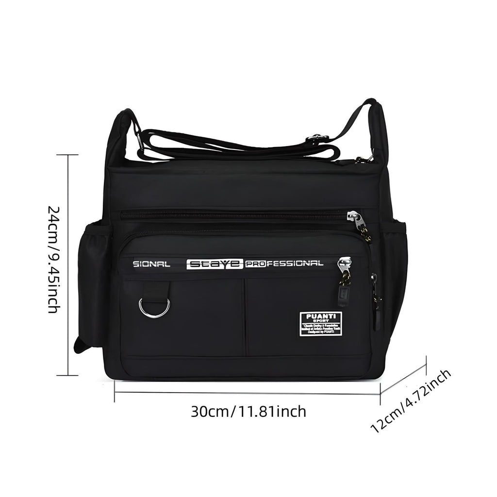 Anti-Theft Messenger Bag