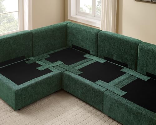 Modular Sectional Sofa with Ottoman U44914