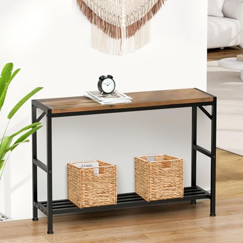 Set of 4 Handwoven Water Hyacinth Storage Baskets with Handles T41600