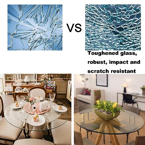 Round Tempered Glass Table Top Y102