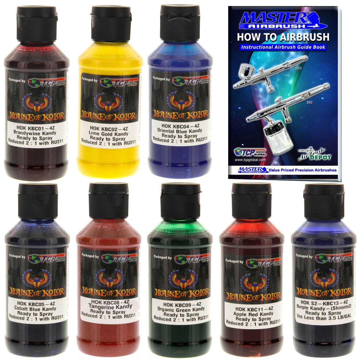 4oz 8 Color Kit Kandy Basecoat V995841
