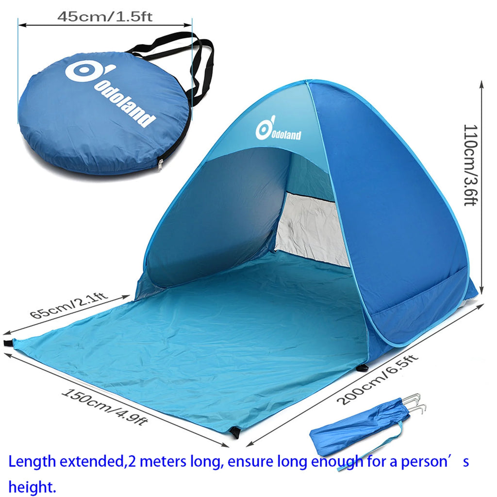Automatic Pop Up Beach Tent W13184