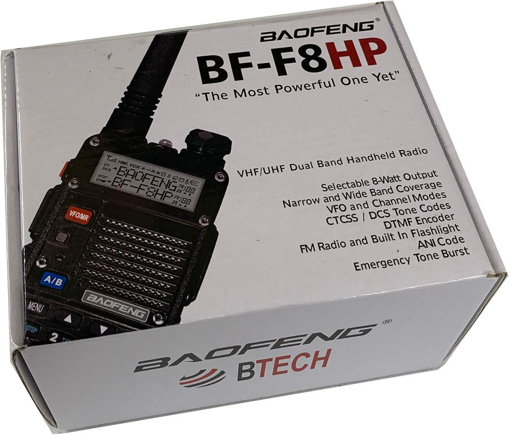 8-Watt Dual Band Two-Way Radio with Large Battery V375805