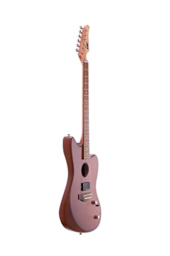 Satin Brown Hollow-Body Electric Guitar A631258