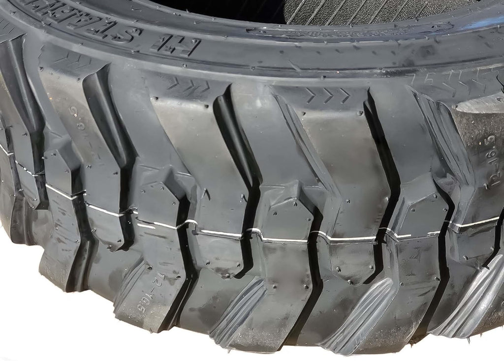 12-16.5 12 Ply Skid Steer Tire with Rim Guard Z594