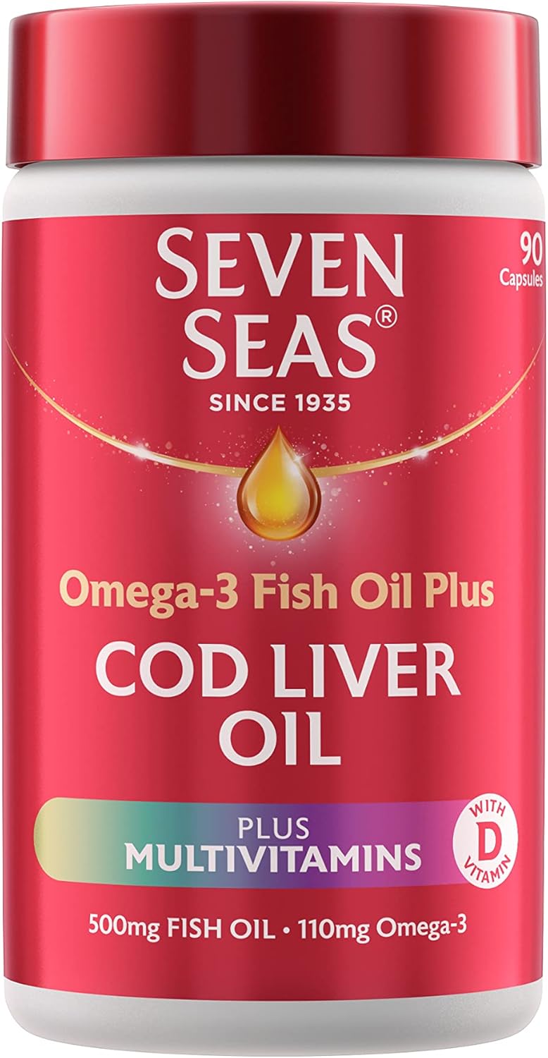 Cod Liver Oil and Multi Vitamins 90 Capsules H343