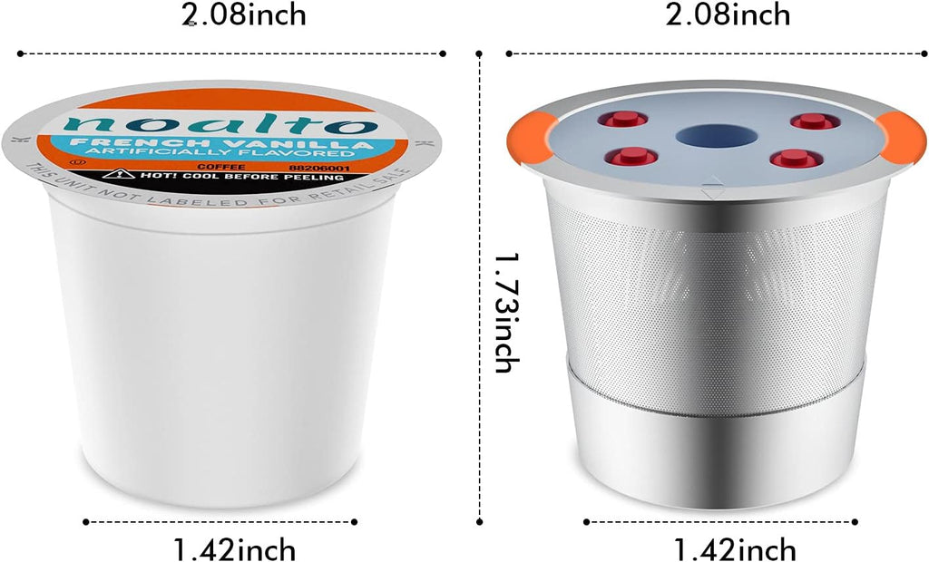 Reusable Single Serve Coffee Filter Cup E4619