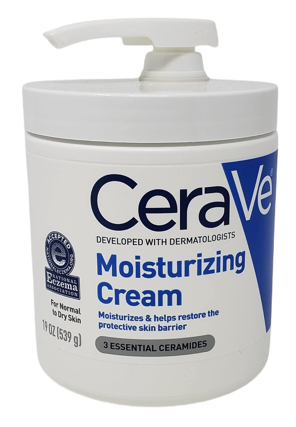 19 oz Moisturizing Cream with Pump and 1.89 oz Travel Size W746444