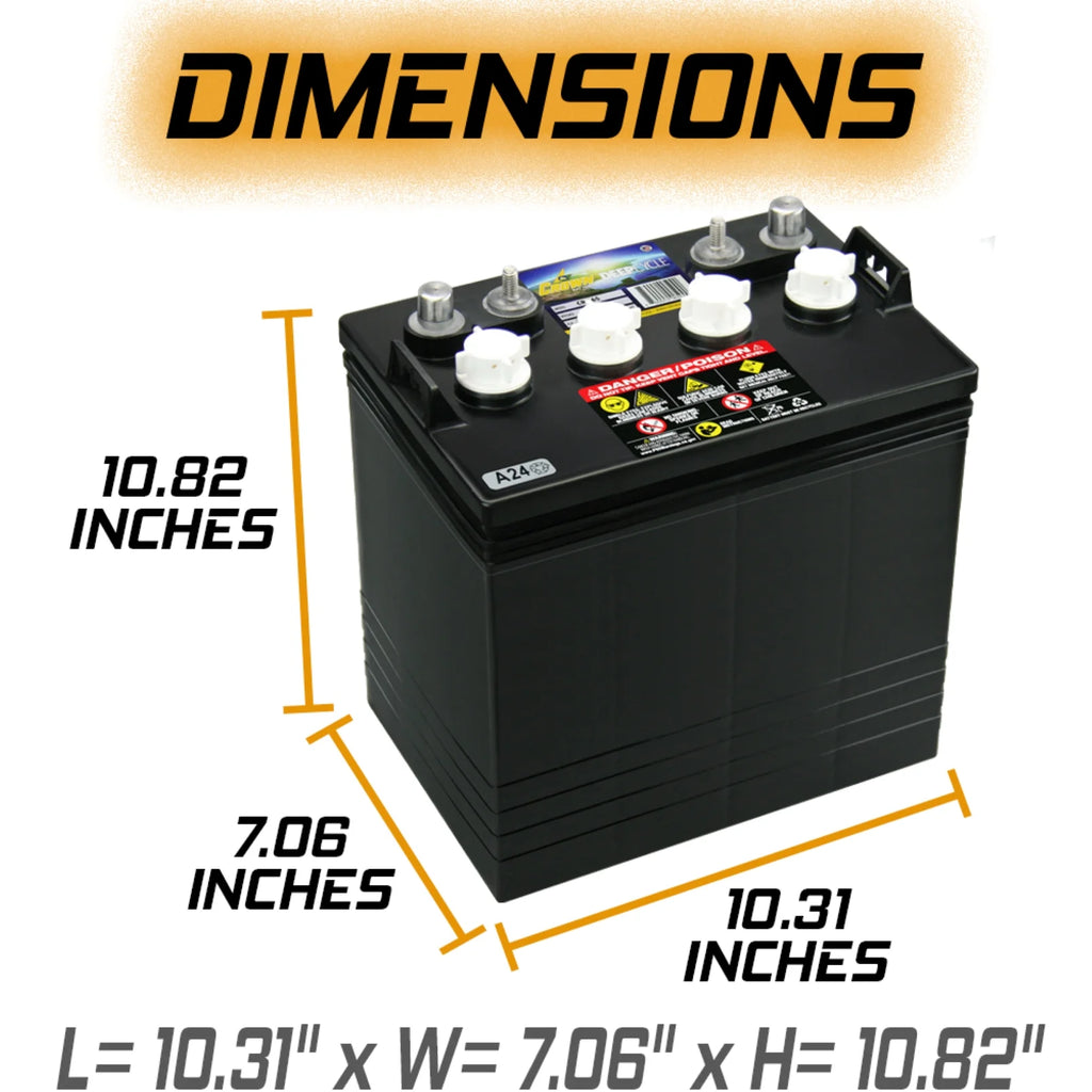 8V Deep-Cycle Flooded Battery S8061