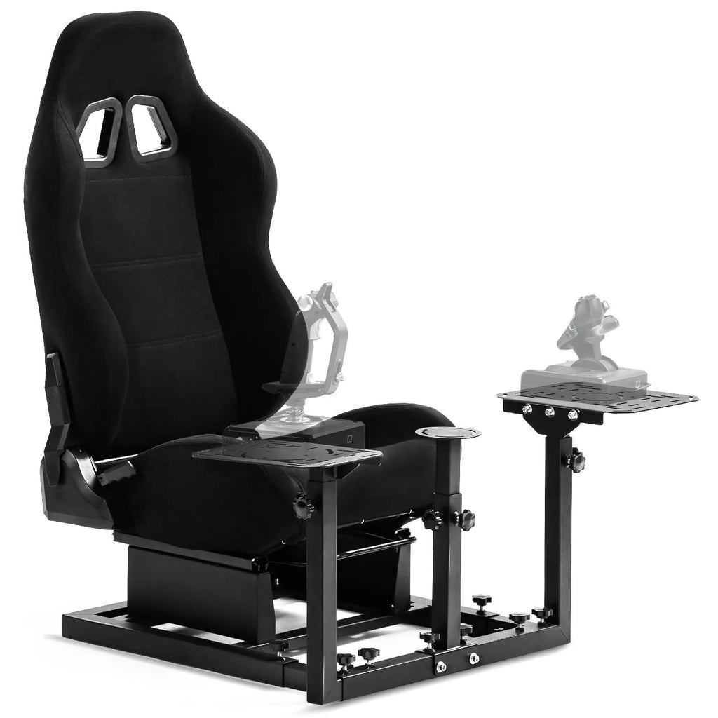 Flight Simulator Cockpit with Black Seat U90195