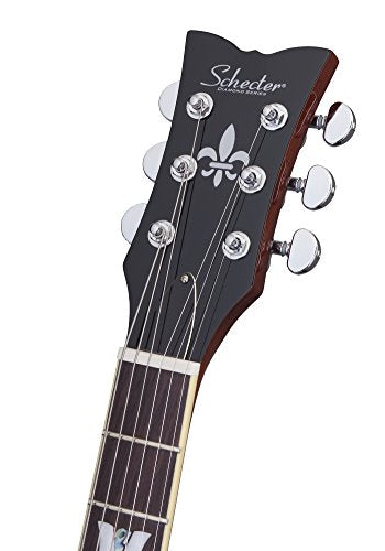 Trans Black Satin 6-String Electric Guitar W24137