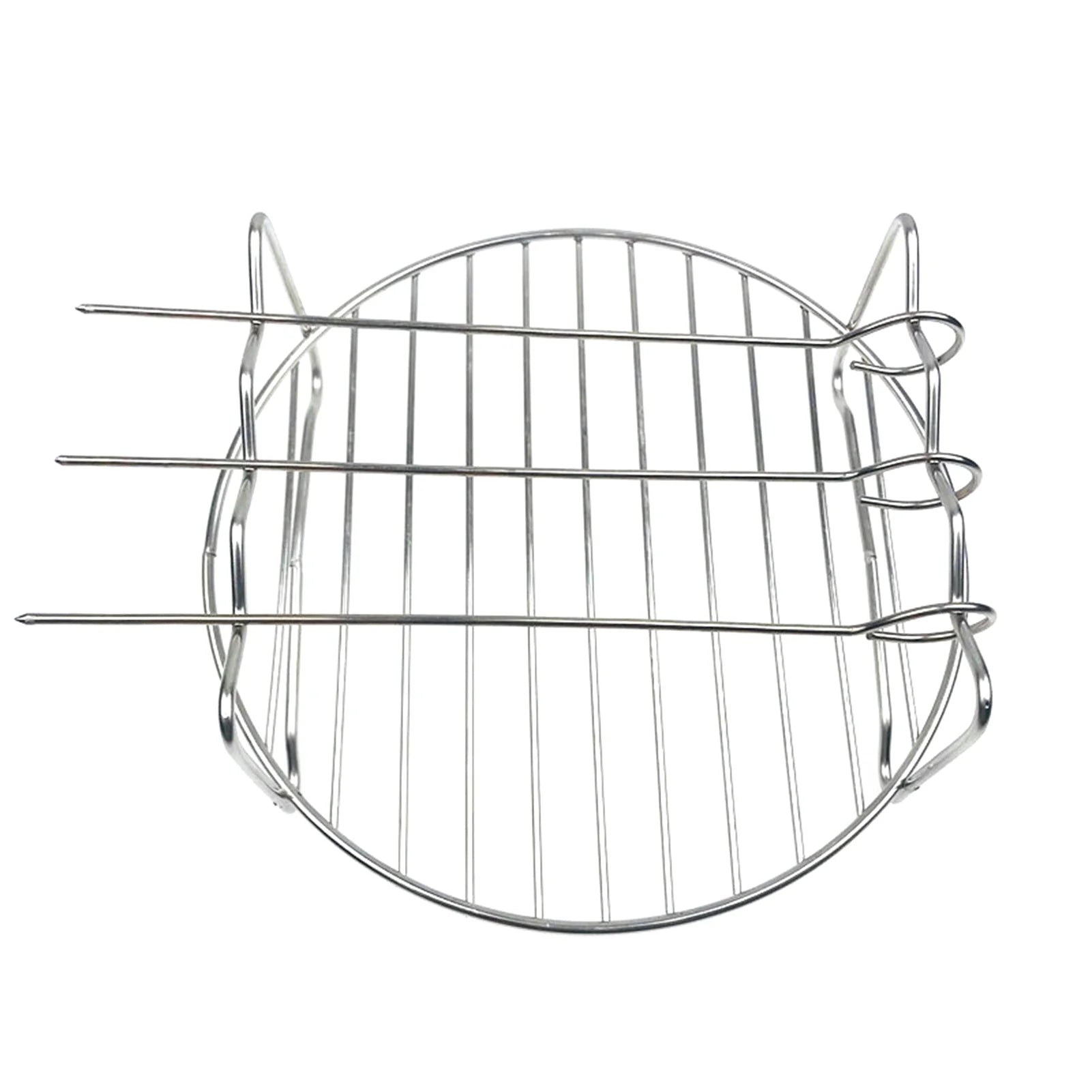 10Pcs Air Fryer Accessory Kit with Baking Pan Rack Pizza Tray W750