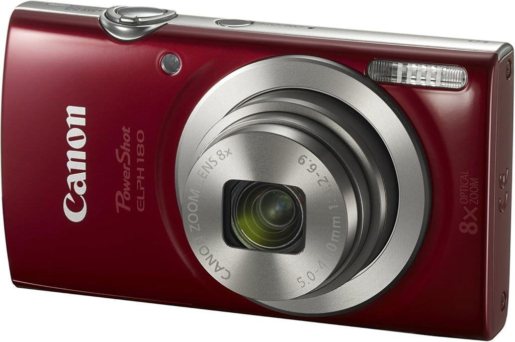 Red Digital Camera with Image Stabilization Q361