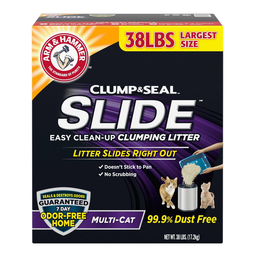 Slide Easy Clean-Up Clumping Cat Litter X278191