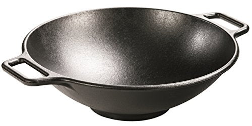 14 Inch Seasoned Cast Iron Wok V141955
