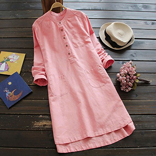 Striped Short Sleeve T Shirt Dress with Pockets P372